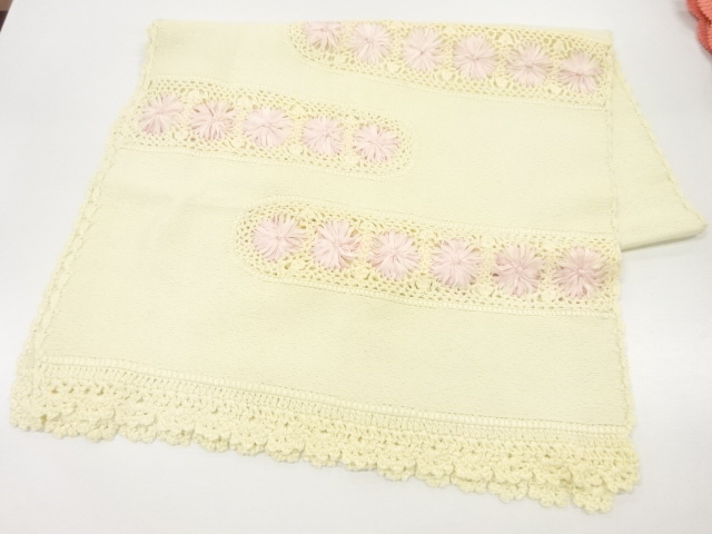 リボン織花模様ショール